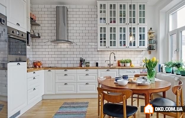 7 полезных советов для оформления кухни в белом цвете