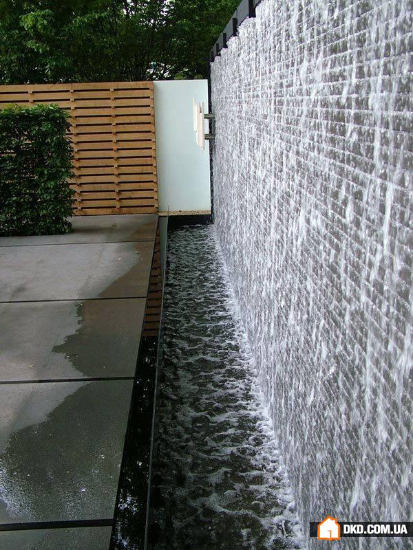 Фонтан и водопады в дизайне жилого дома