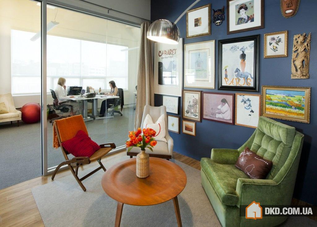 Интерьеры офисов Airbnb