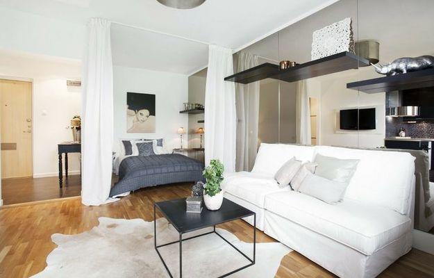 Как совместить гостиную и спальню: планировка, зонирование, выбор мебели