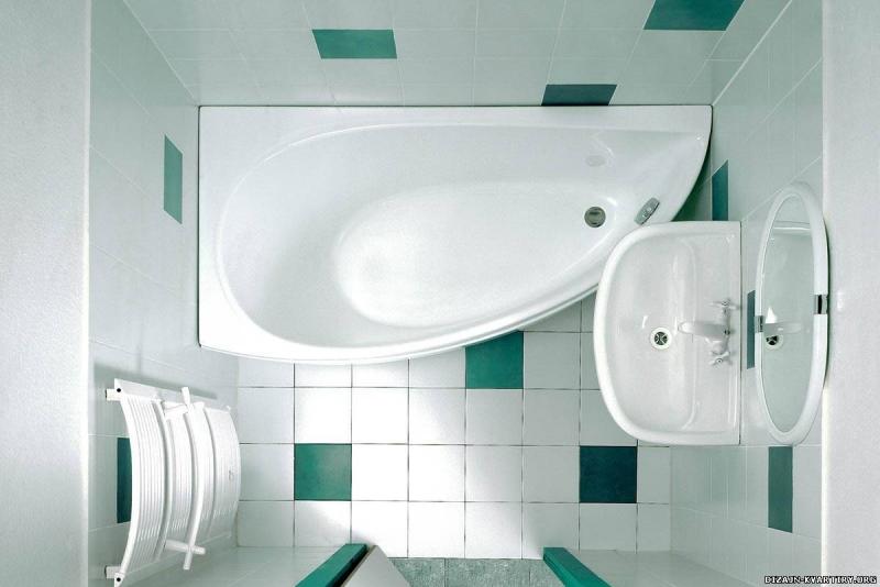 Дизайн малогабаритной ванной