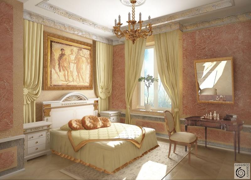 Интерьеры спальни в классическом стиле и не только…
