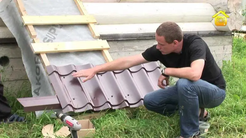 Технологія укладання металочерепиці