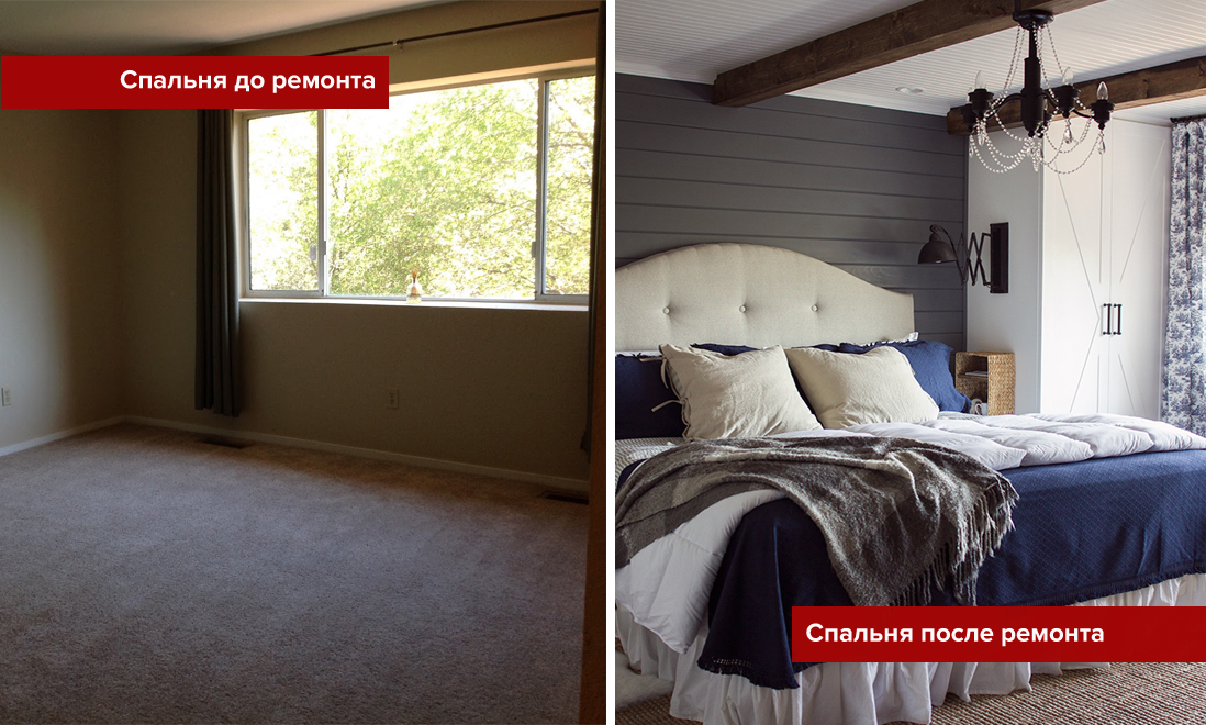 До и после: самостоятельно создаем спальню «с обложки»
