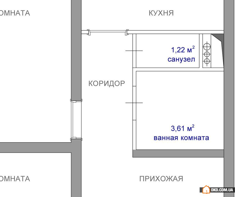 Перепланування тижня: 5 варіантів облаштування маленького санвузла