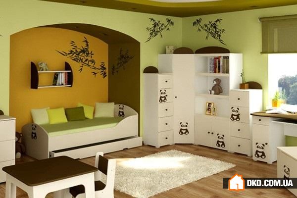 Детская комната в стиле «Панда»