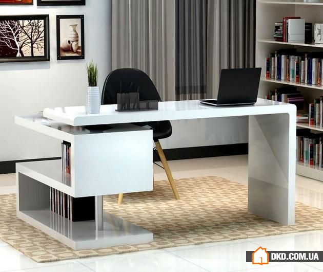 17 Дизайнов белого рабочего стола для Вашего домашнего офиса