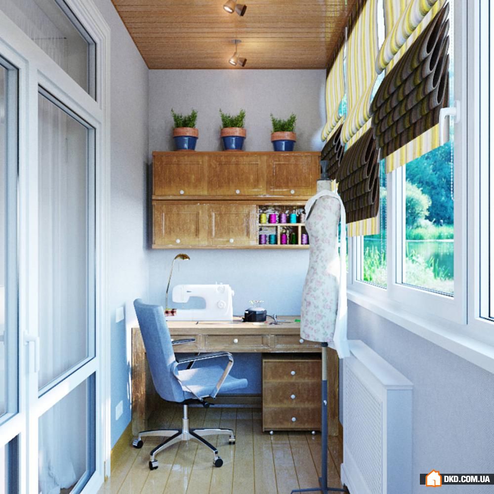Від кабінету до пральнею: 19 класних дизайн-ідей для вашого балкона