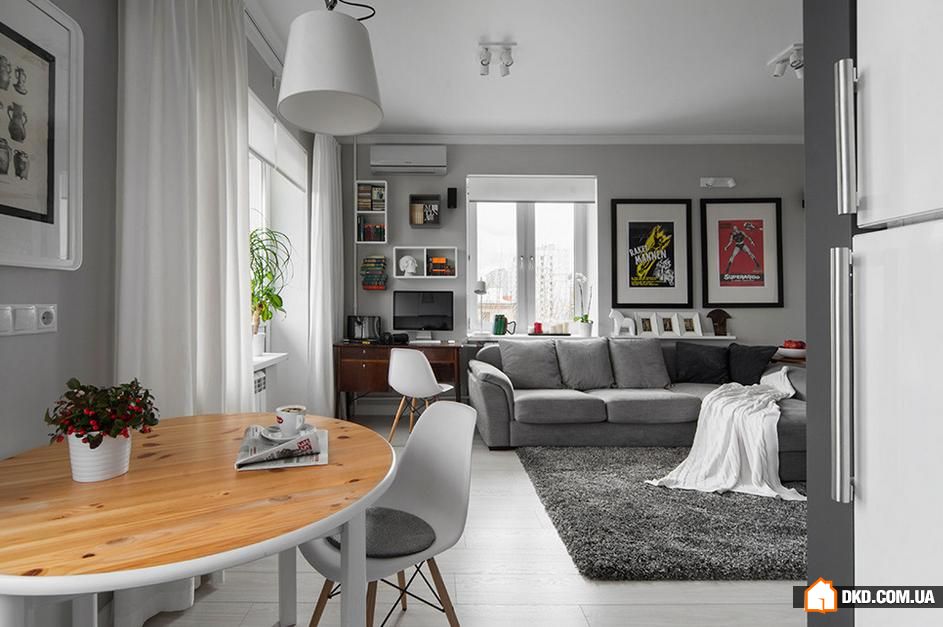 Як облаштувати однокімнатну квартиру: 10 реальних прикладів