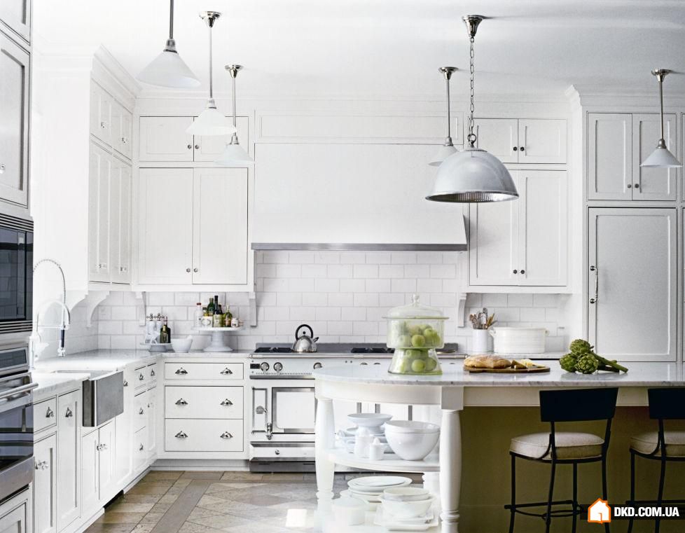 7 корисних порад для оформлення кухні в білому кольорі