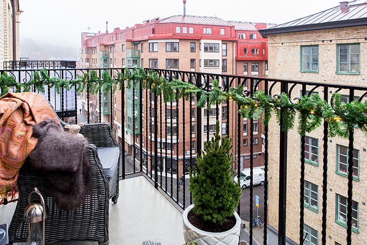 Квартира в серых тонах в Швеции