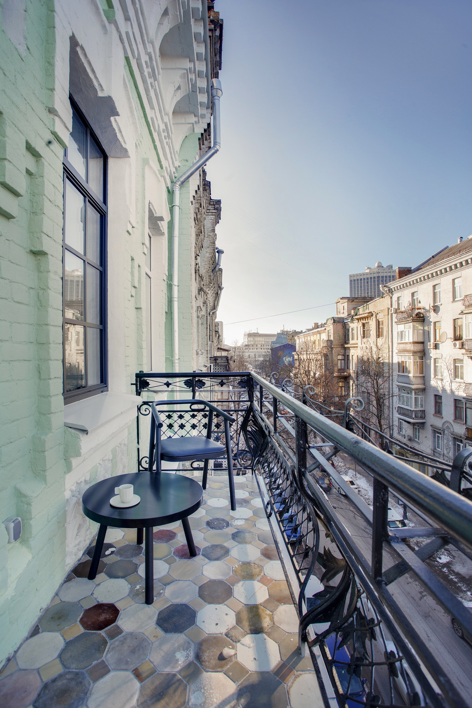 Апартаменты площадью 74 квадратных метра в Киеве