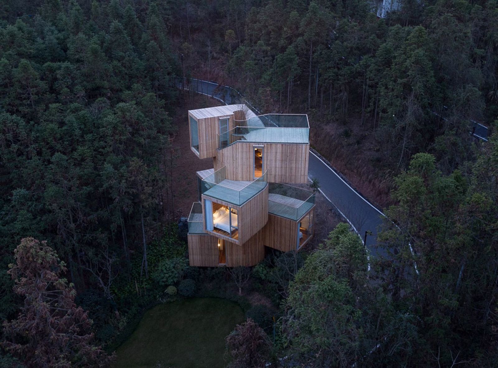 Отель Qiyunshan Tree House в Китае