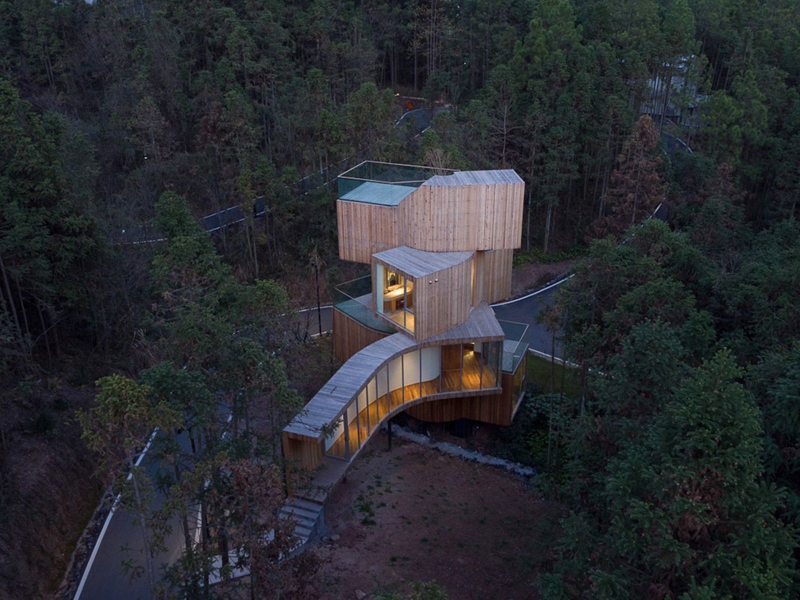 Отель Qiyunshan Tree House в Китае