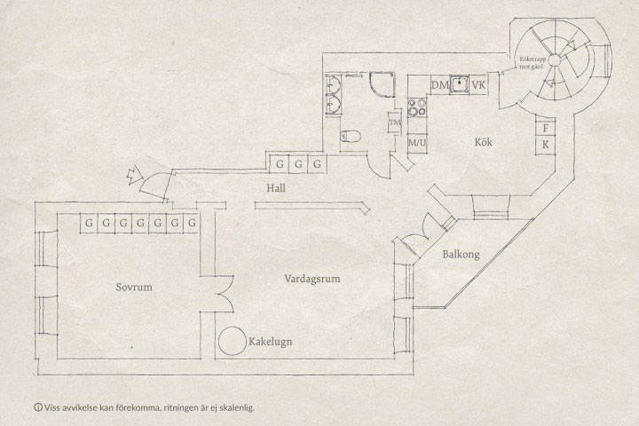 Скандинавская квартира, в которой живется легко (80 кв. м)