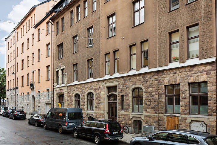 Просторные и стильные апартаменты в Стокгольме (84 кв. м)