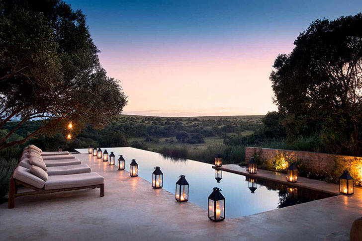 Потрясающий отель-лодж в природном заповеднике в Кении