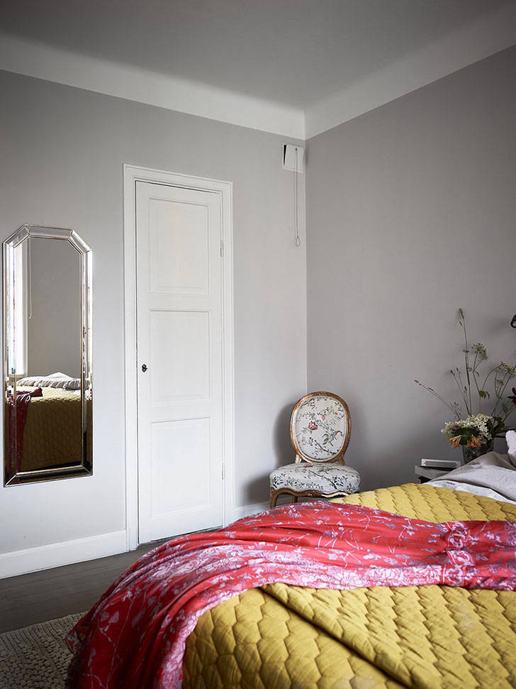 Квартира в приятных пастельный тонах в Швеции (99 кв. м)