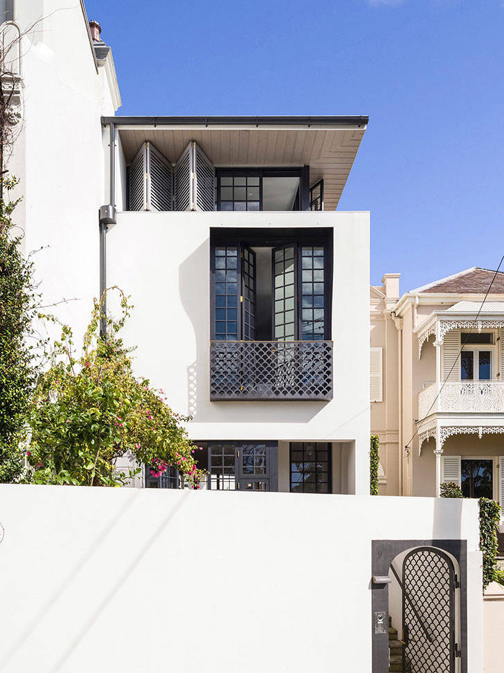 Частный дом с необычной архитектурой для кинорежиссера в Сиднее