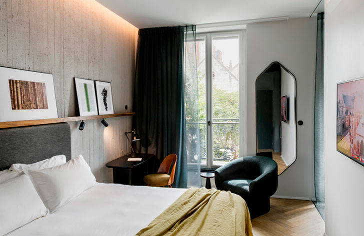 Посмотреть и потрогать: отель с интересной концепцией в Париже