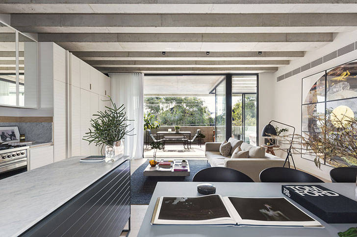 Безупречный современный дизайн апартаментов в Сиднее
