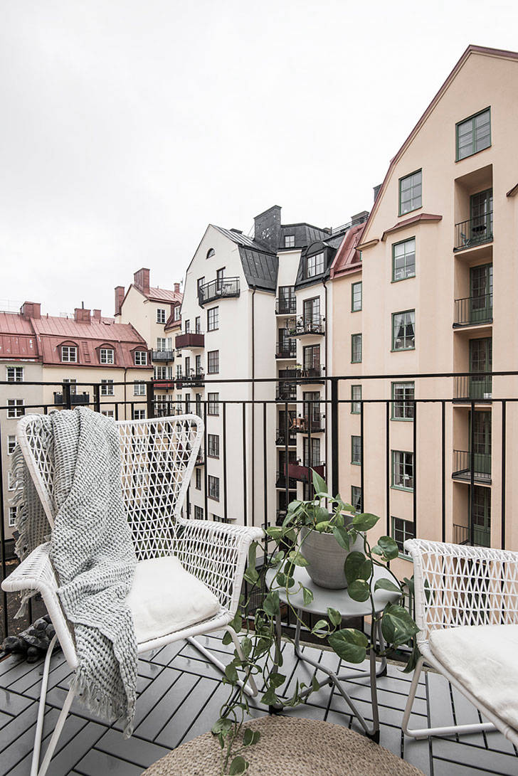 Утонченная Скандинавия: современная квартира в Стокгольме