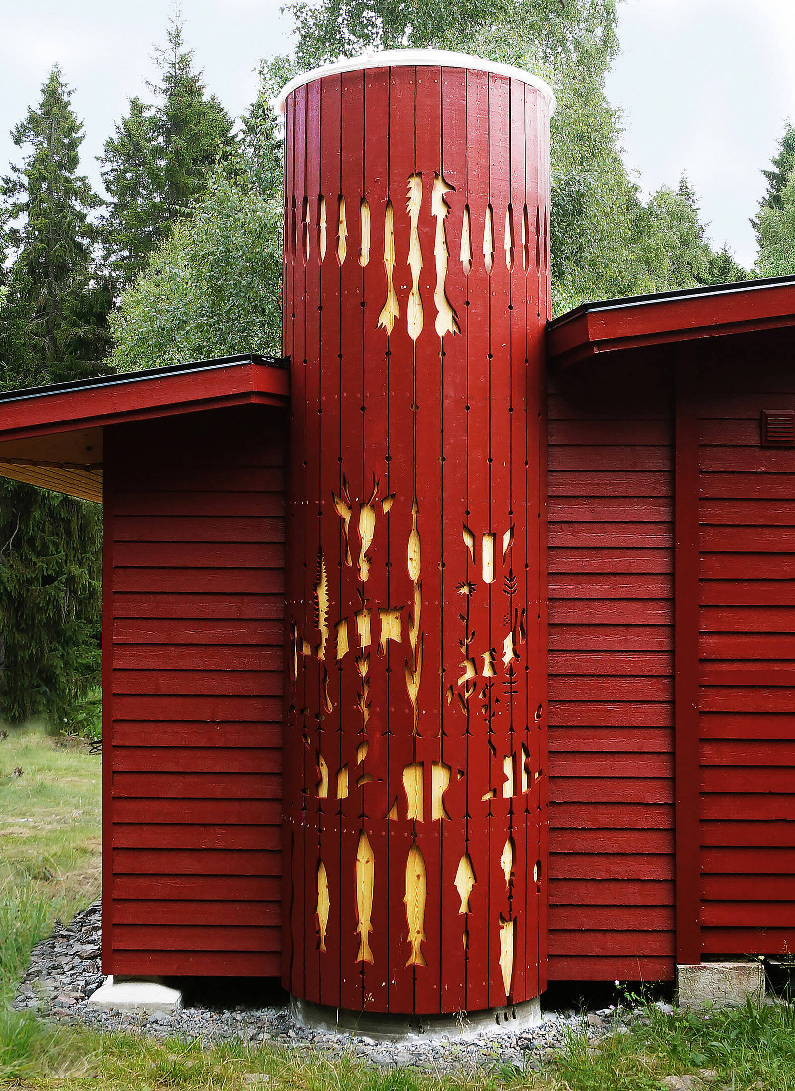 Уютный домик площадью 18 квадратных метров на островке Стокгольмского архипелага