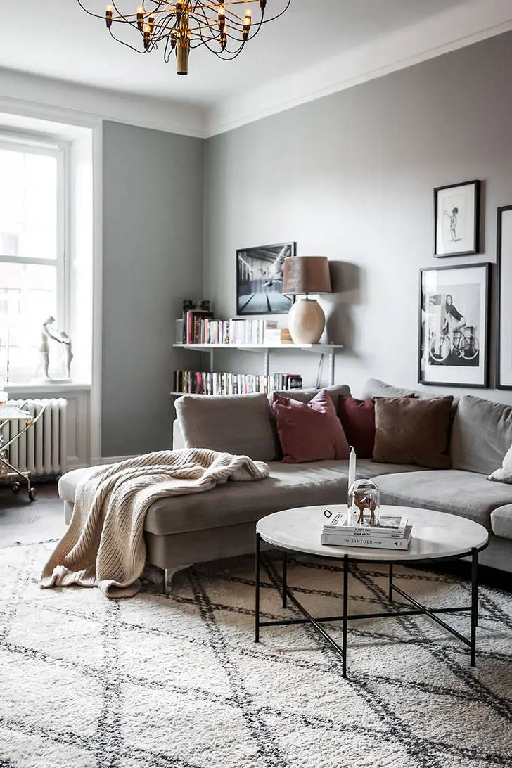 Grande appartement de trois pièces dans le style scandinave (93 m²) - Gallery image 0