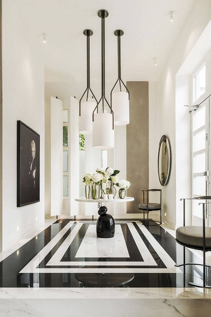 Большой дом известного дизайнера Kelly Hoppen в Лондоне