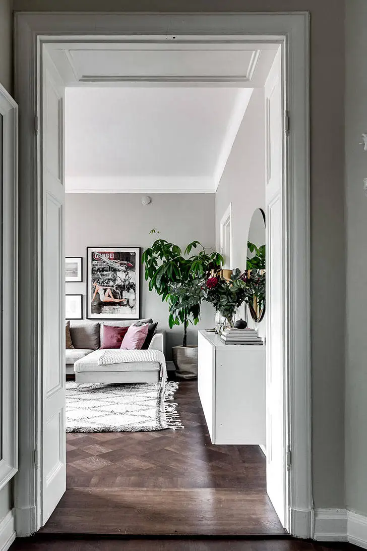 Grande appartement de trois pièces dans le style scandinave (93 m²) - Gallery image 3