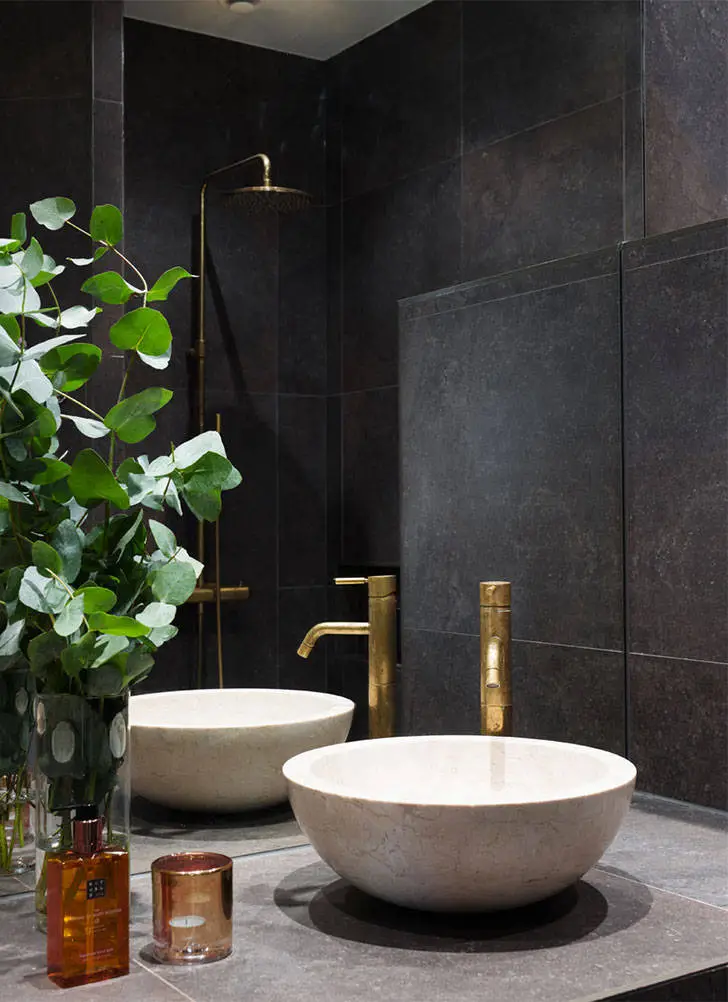 Elegante moderne Wohnung mit schwarzem Schrank in Stockholm (115 m²) - Gallery image 13