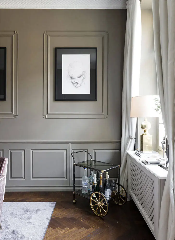 Elegante moderne Wohnung mit schwarzem Schrank in Stockholm (115 m²) - Gallery image 3