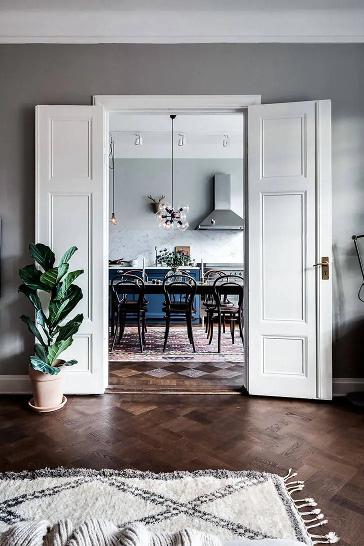 Grande appartement de trois pièces dans le style scandinave (93 m²) - Gallery image 5