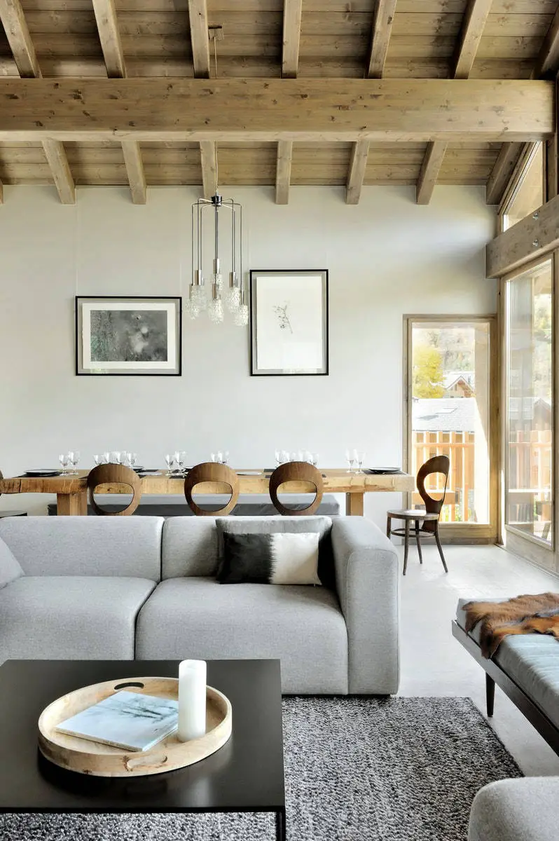 Сучасний дизайн альпійського шале у Франції - Gallery image 3