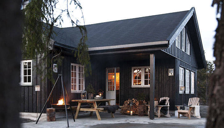 Уютное царство: деревянный дом в Норвегии