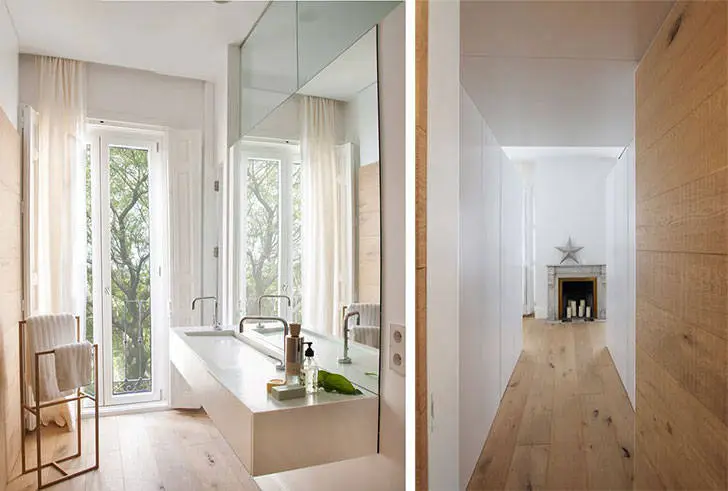 Білі стіни та світле дерево в інтер'єрі квартири в Іспанії - Gallery image 4