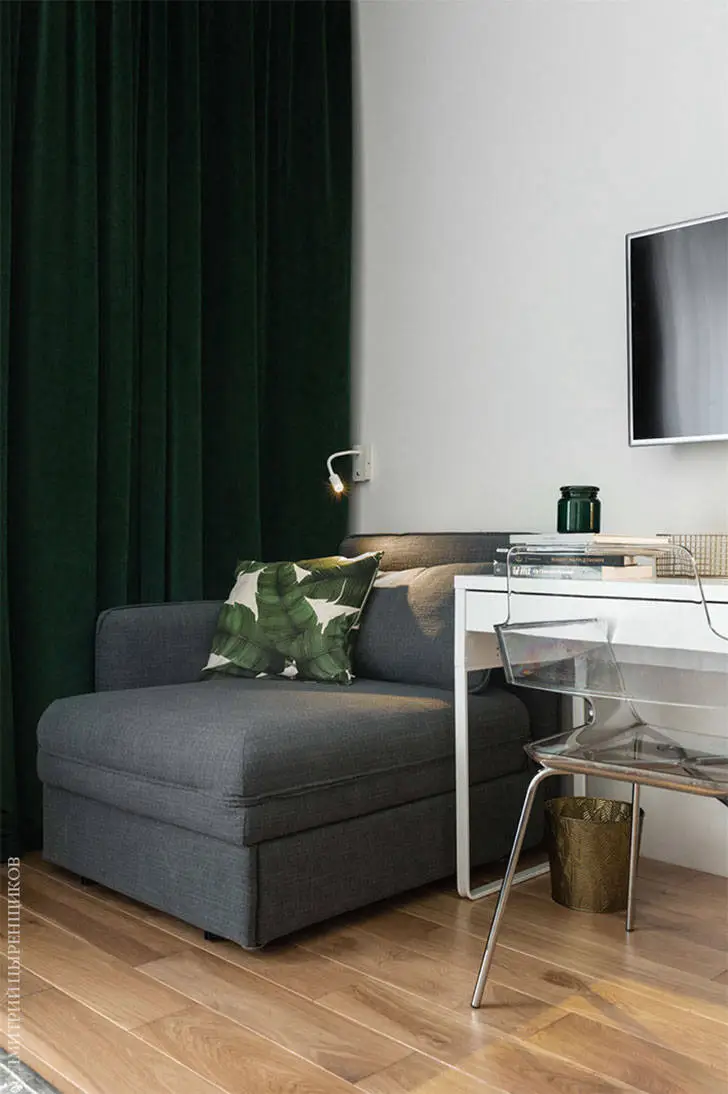 Малометражка в білому: квартира-студія в Санкт-Петербурзі (28 кв. м) - Gallery image 2