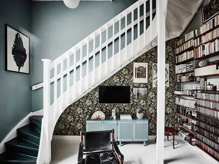 Незвичайне вінтажне квартира в Швеції (76 м²) - Gallery image 3