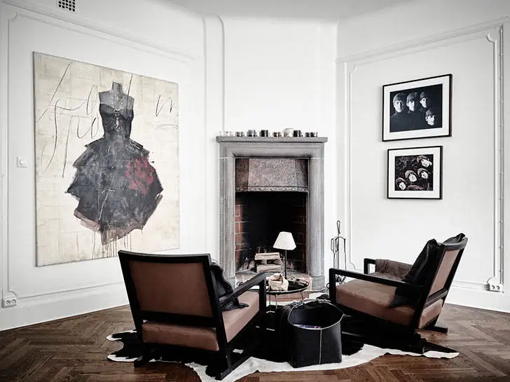 Elegante moderne Appartements mit Vintage-Elementen in Stockholm - Gallery image 3