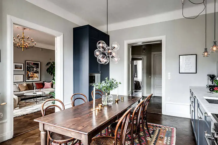 Grande appartement de trois pièces dans le style scandinave (93 m²) - Gallery image 10