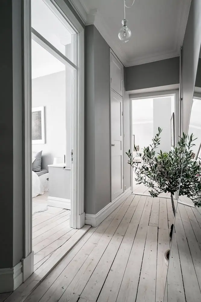 Симфонія сірого: монochrome квартира в Швеції - Gallery image 6