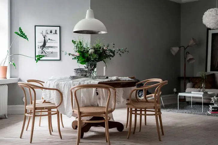 Симфонія сірого: монochrome квартира в Швеції - Gallery image 1