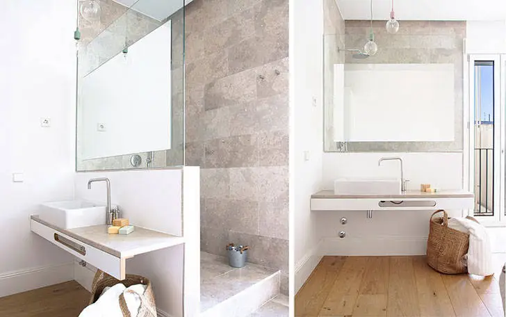 Білі стіни та світле дерево в інтер'єрі квартири в Іспанії - Gallery image 7