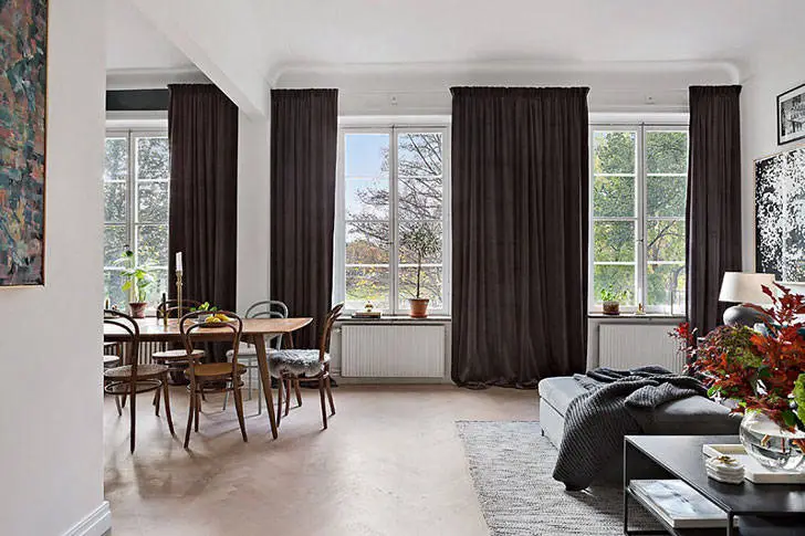 Квартира з зеленою кухнею та відкритою гостинною (80 кв. м) - Gallery image 8