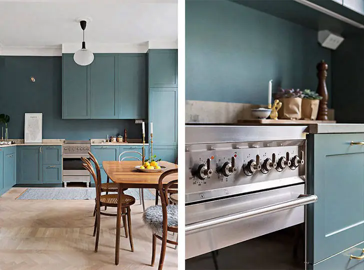 Квартира з зеленою кухнею та відкритою гостинною (80 кв. м) - Gallery image 12