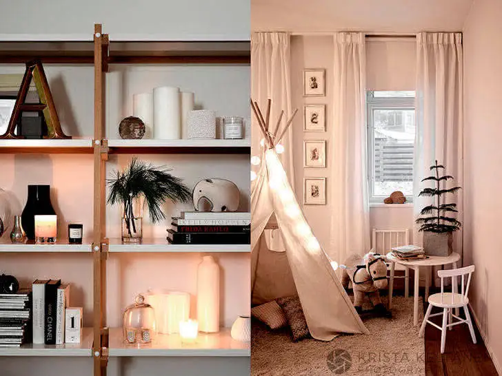 Річний декор у темних відтонах у будинку у Фінляндії - Gallery image 9