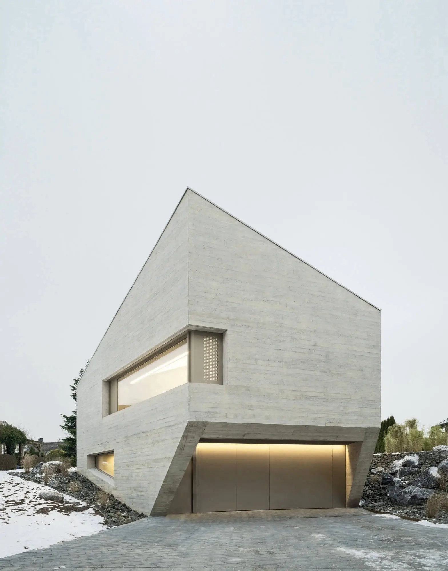 Geometría fascinante de una vivienda privada en Alemania - Gallery image 22