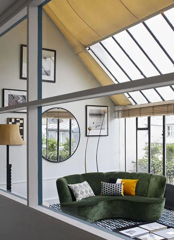 Яскрава квартира з виглядом на даху будинків у Парижі - Gallery image 5