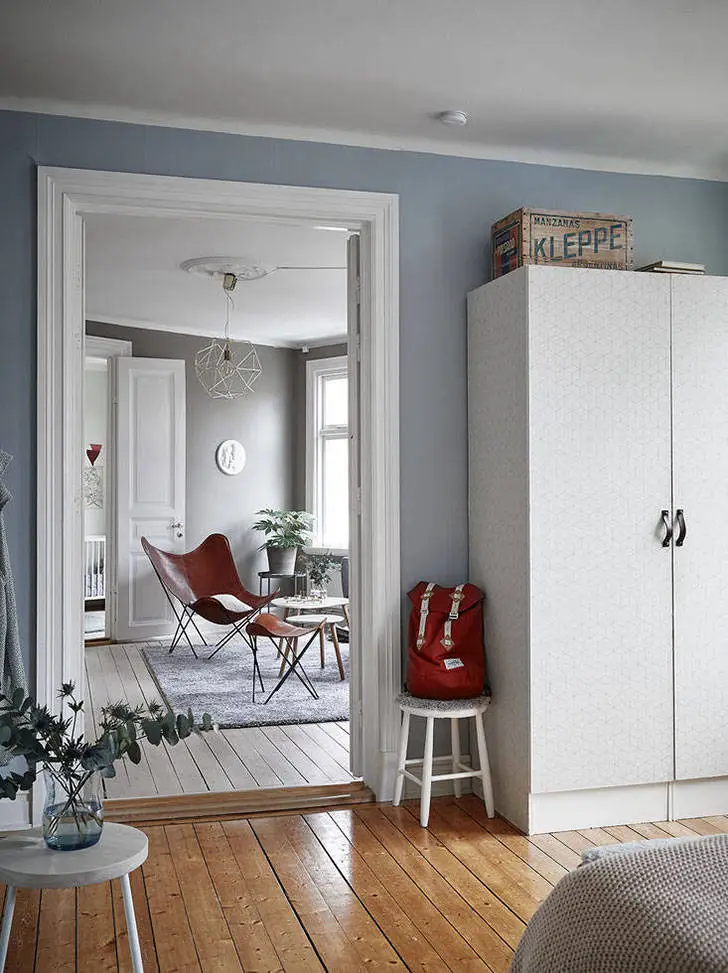 Мякий сірий інтер’єр квартири в прикордонному Гетеборзі (78 кв. м) - Gallery image 5