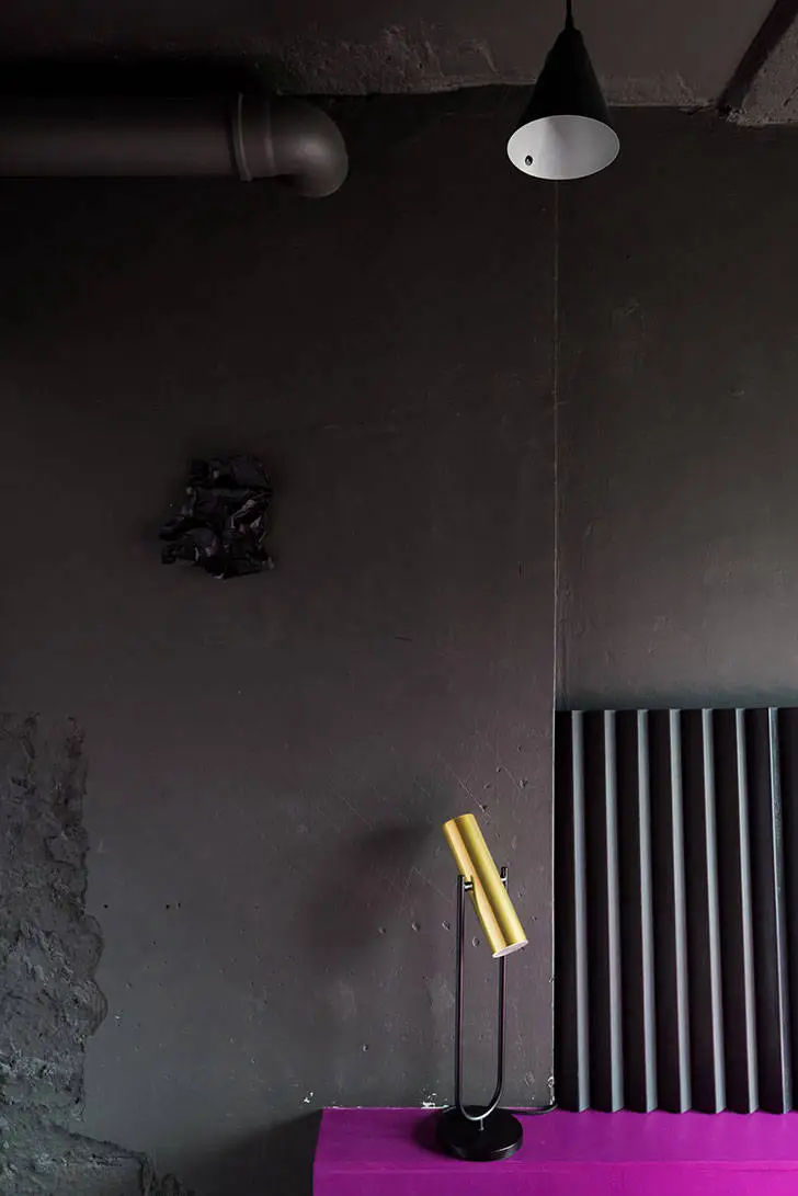 Paint Spilled on Concrete: Creative Apartment in Moscow (59 sqm) - Gallery image 12